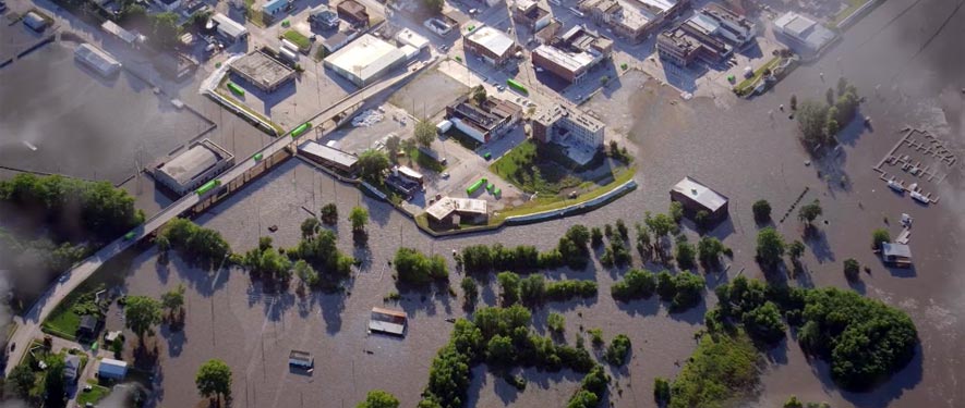 Keller, TX commercial storm cleanup